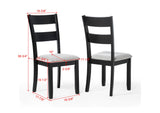 Lester Light Grey 6-Piece Dining Set w/ Bench - Ornate Home
