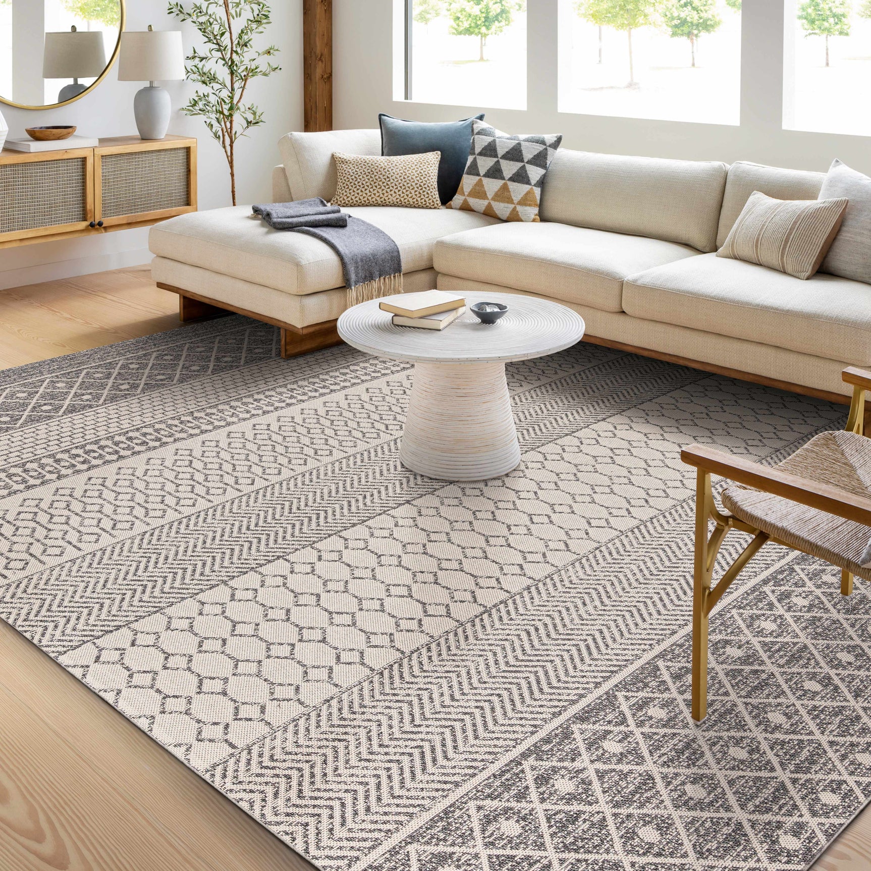 Lester Washable Area Rug - Clearance - Ornate Home