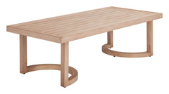 Leto Brown Coffee Table - Ornate Home