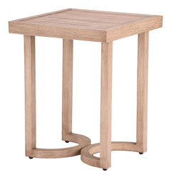 Leto Brown Outdoor Side Table - Ornate Home