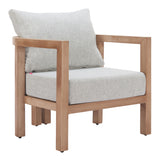 Leto Gray Armchair