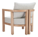 Leto Gray Armchair