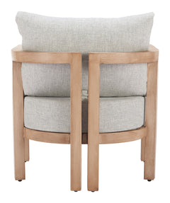 Leto Gray Outdoor Armchair - Ornate Home