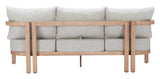 Leto Gray Sofa - Ornate Home