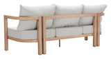 Leto Gray Sofa - Ornate Home
