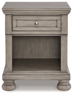 Lettner California King Panel Storage Bedroom Set with Dresser and Nightstand - Ornate Home