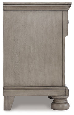 Lettner California King Panel Storage Bedroom Set with Dresser and Nightstand - Ornate Home