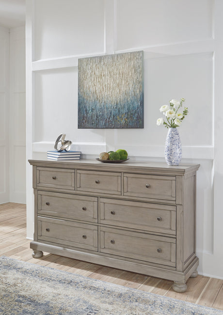 Lettner Light Gray Dresser - Ornate Home