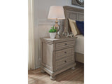 Lettner Light Gray Nightstand (Online Special Price) - Ornate Home