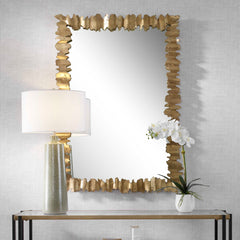 Lev Antique Gold Mirror - Ornate Home