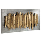 Lev Gold Metal Wall Decor - Ornate Home