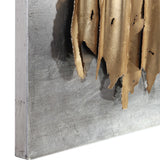 Lev Gold Metal Wall Decor - Ornate Home