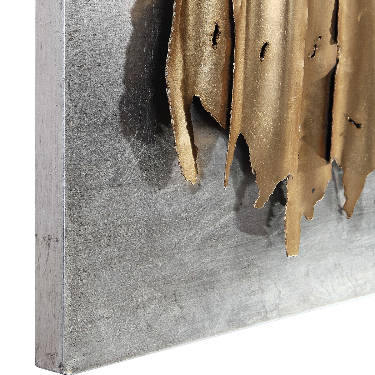 Lev Gold Metal Wall Decor - Ornate Home
