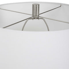 Levadia Matte White Table Lamp - Ornate Home