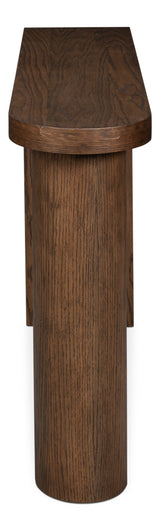 Level Brown Console Table - Ornate Home