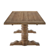 Leventis Weathered Oak Dining Table - Ornate Home