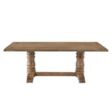 Leventis Weathered Oak Dining Table - Ornate Home