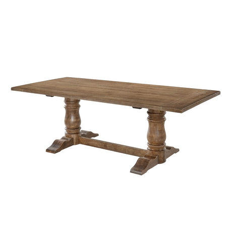 Leventis Weathered Oak Dining Table - Ornate Home