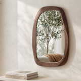 Levi Brown Mirror - Ornate Home