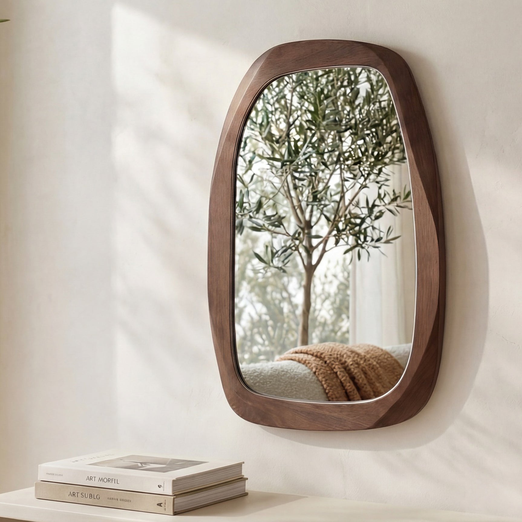 Levi Brown Mirror - Ornate Home