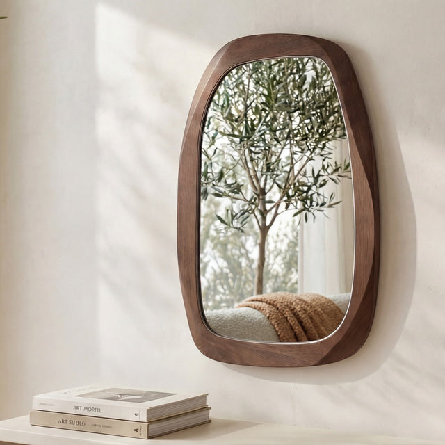 Levi Brown Mirror - Ornate Home