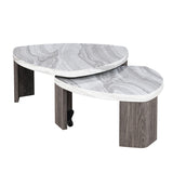 Levis Gray Nesting Cocktail Table - Ornate Home