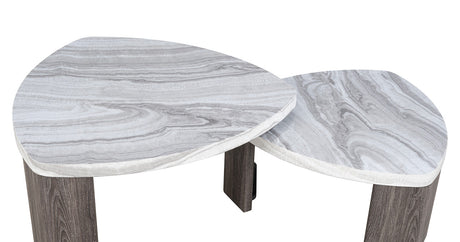 Levis Gray Nesting Cocktail Table - Ornate Home