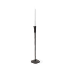 Levit Black Large Table Candle Holder - Ornate Home