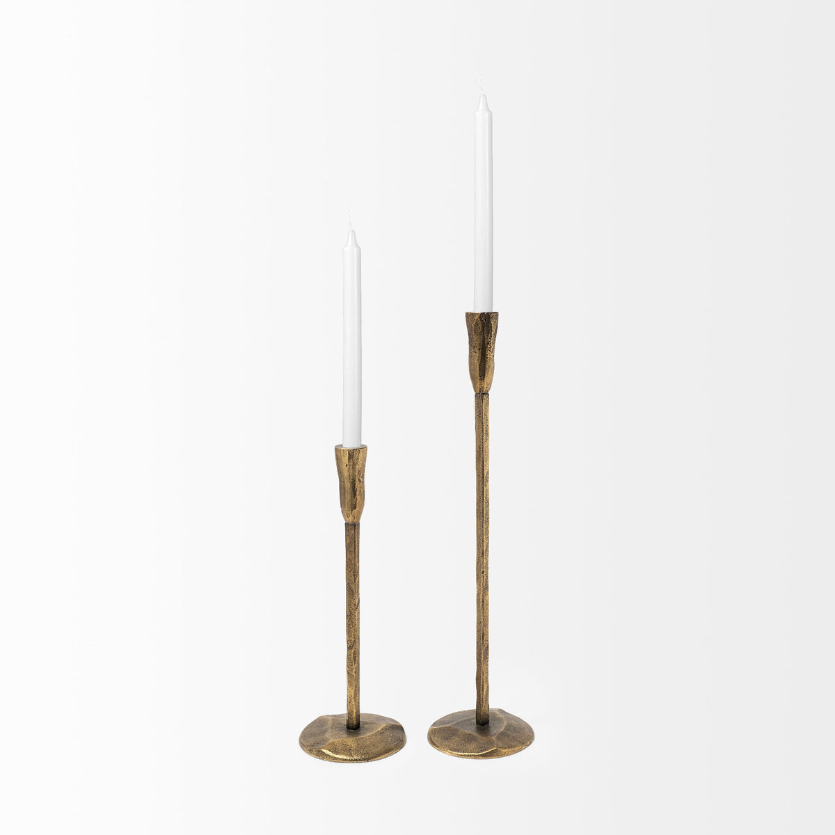 Levit Gold Large Table Candle Holder - Ornate Home