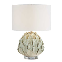 Levlyn Pale Green Table Lamp - Ornate Home