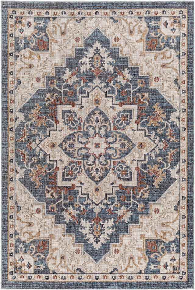 Lewa Blue Outdoor Area Rug - Clearance - Ornate Home