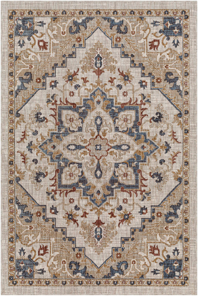 Lewa Cream Outdoor Area Rug - Clearance - Ornate Home