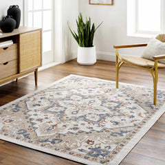 Lewa Cream Outdoor Area Rug - Clearance - Ornate Home