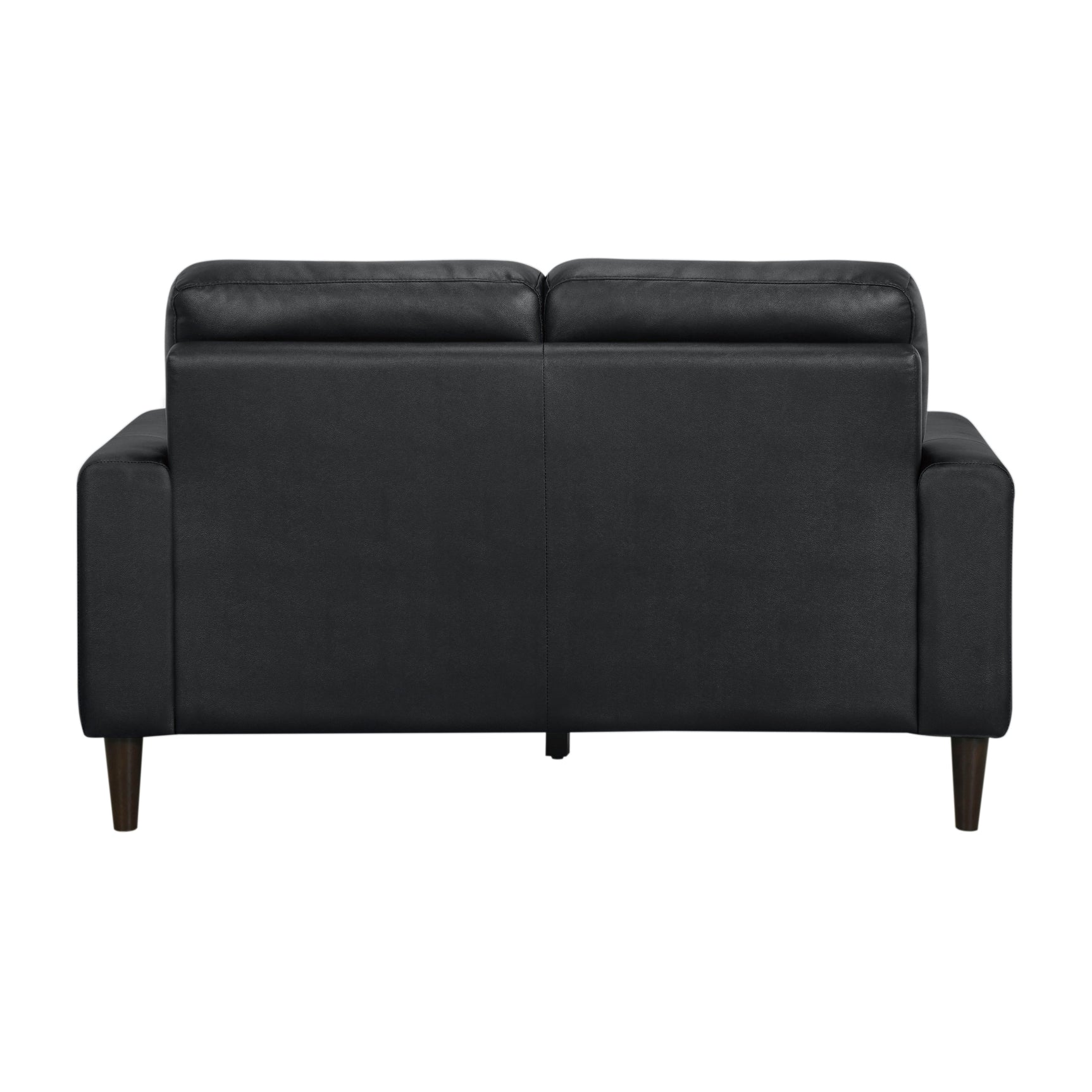 Lewes Black Loveseat - Ornate Home