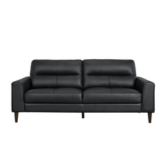 Lewes Black Sofa & Loveseat - Ornate Home