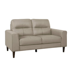 Lewes Latte Loveseat - Ornate Home