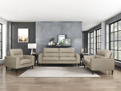 Lewes Latte Loveseat - Ornate Home