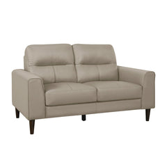 Lewes Latte Loveseat - Ornate Home