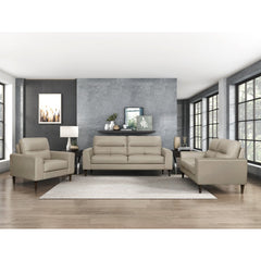 Lewes Latte Loveseat - Ornate Home