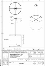 Lewisham Ceiling Light - Clearance - Ornate Home