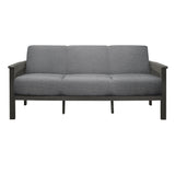 Lewiston Antique Gray / Gray Sofa & Loveseat - Ornate Home