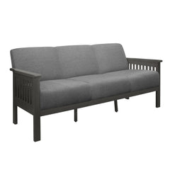 Lewiston Antique Gray / Gray Sofa & Loveseat - Ornate Home