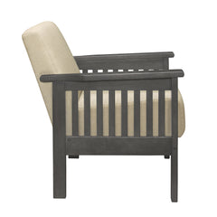 Lewiston Brown Accent Chair - Ornate Home