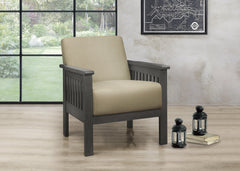 Lewiston Brown Accent Chair - Ornate Home