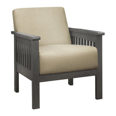 Lewiston Brown Accent Chair - Ornate Home
