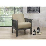 Lewiston Brown Accent Chair - Ornate Home