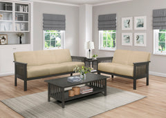 Lewiston Brown Loveseat - Ornate Home