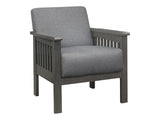 Lewiston Gray Accent Chair - Ornate Home