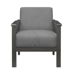 Lewiston Gray Accent Chair - Ornate Home