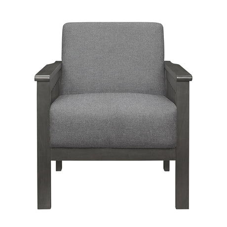 Lewiston Gray Accent Chair - Ornate Home